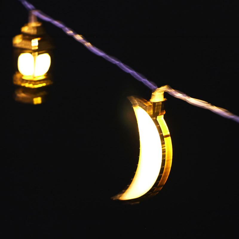 Ramadan A Eid Decor Lights Led Světla Home Party Favor Pěkná Led String Lighting