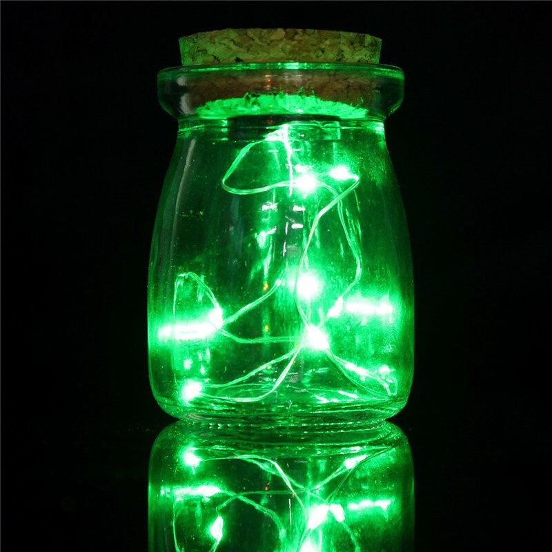 Romantické Vánoce 10 Led Barev Seed Vase Lights Svatební Vrchol Pohádková Světla Home Decor