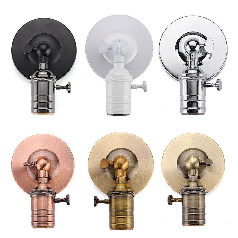 Vintage Nástěnné Svítidlo E27 Industrial Edison Podkroví Retro Lampa Starožitné Schodiště Light Room Home Decor