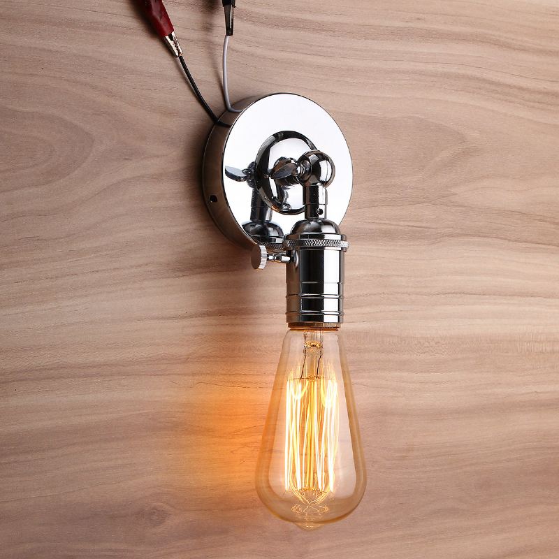 Vintage Nástěnné Svítidlo E27 Industrial Edison Podkroví Retro Lampa Starožitné Schodiště Light Room Home Decor