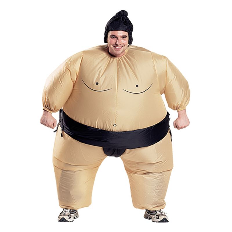 2 Barvy Dospělý Nafukovací Kostým Cosplay Sumo Halloween Pro Muže Ženy Módní Představení Dropshipping