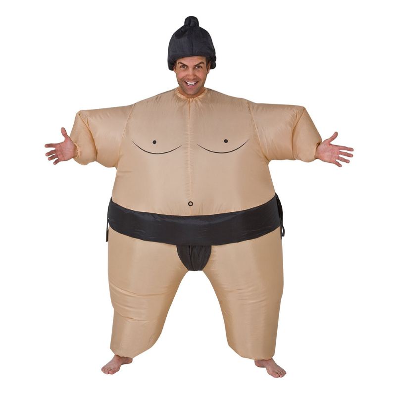 2 Barvy Dospělý Nafukovací Kostým Cosplay Sumo Halloween Pro Muže Ženy Módní Představení Dropshipping