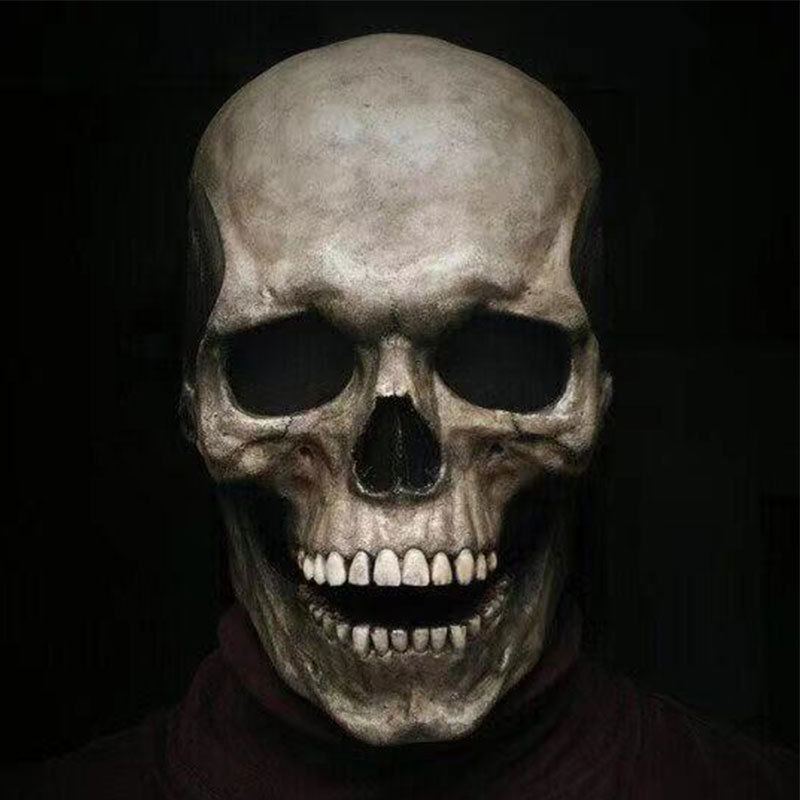 2023 Halloween Full Head Skull Mask Osobnostní Sváteční Hororová Dekorativní Maska