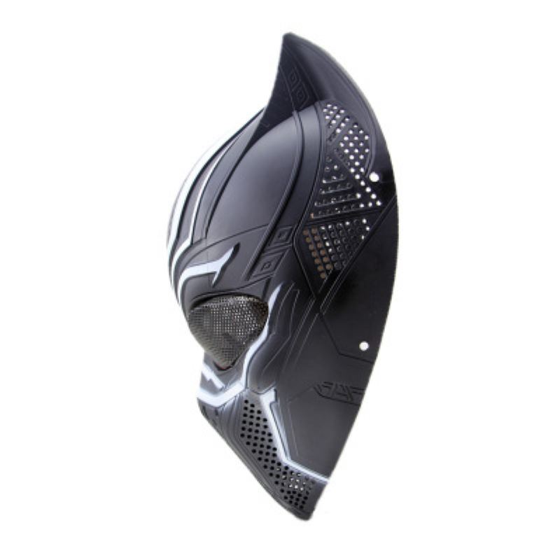 Black Panther Skull Mask Cs Field Ochranná Halloweenská Cosplay Míčová Maska