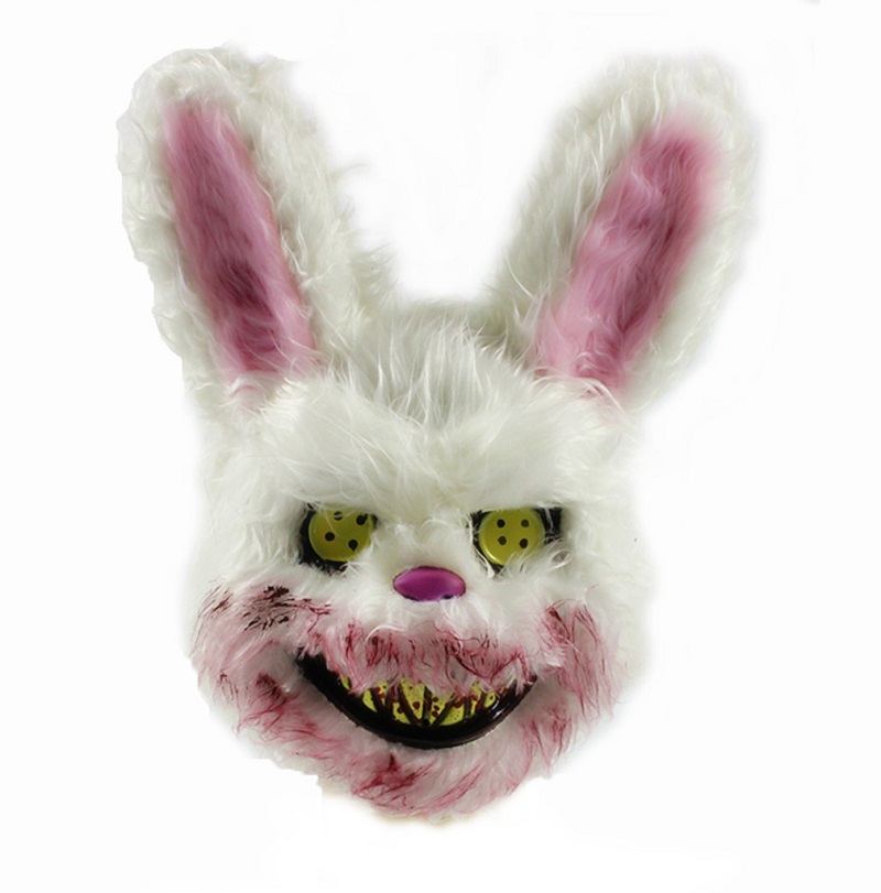 Bleeding Evil Killer Rabbit Horror Plyšová Maska Tiktok Mask