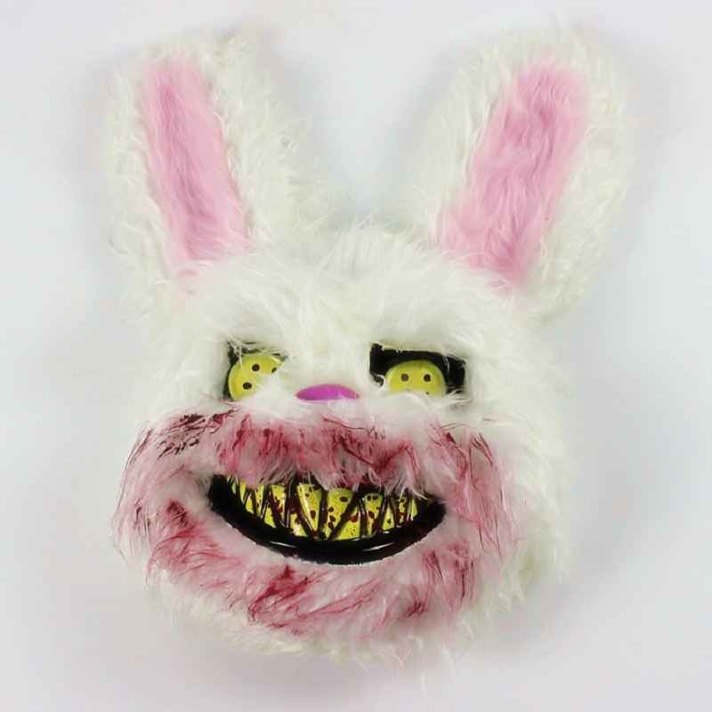 Bleeding Evil Killer Rabbit Horror Plyšová Maska Tiktok Mask