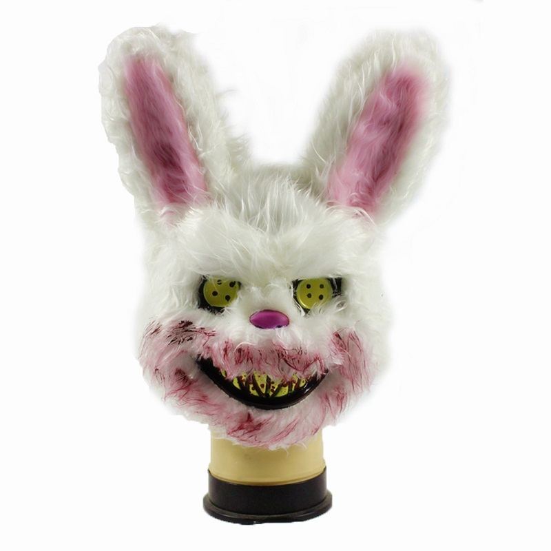 Bleeding Evil Killer Rabbit Horror Plyšová Maska Tiktok Mask