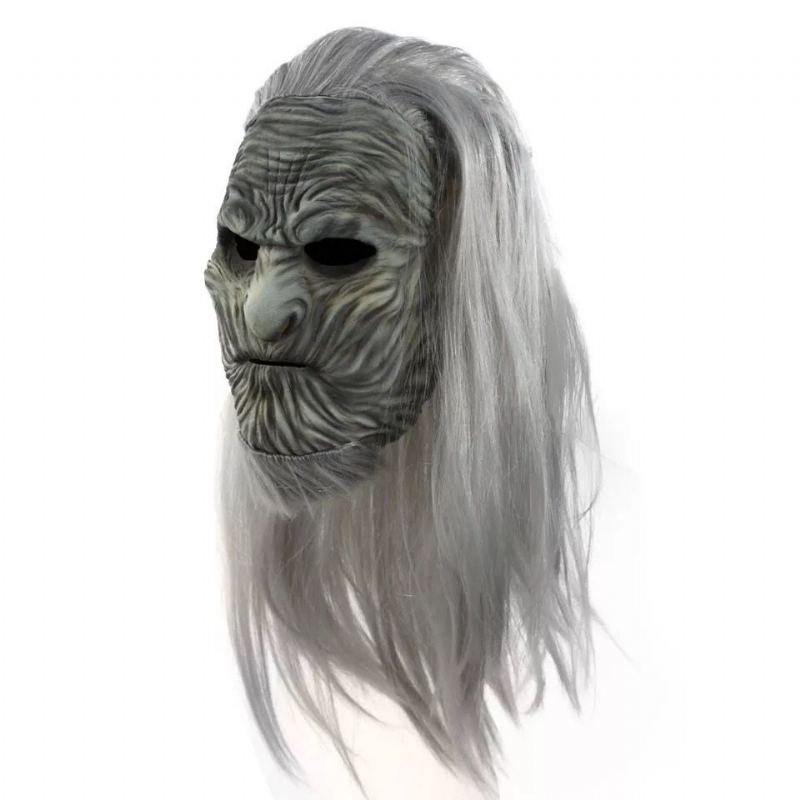 Game Of Thrones 8 The White Walkers Cosplay Maska Strašidelný Noční Král Zombie Latexové Masky Kostýmy Na Halloweenskou Párty