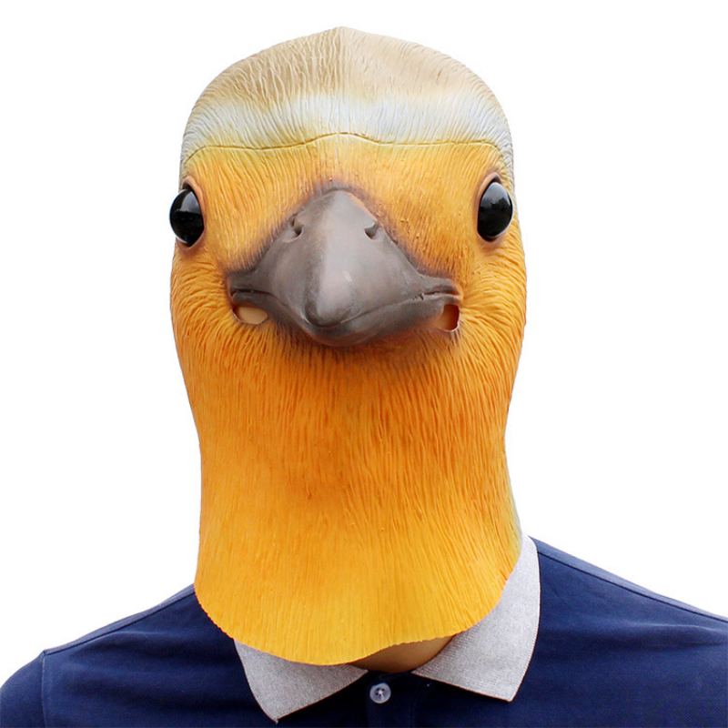 Halloweenský Karnevalový Cosplay Zvířecí Maska Robin Bird Pokrývka Hlavy Mask