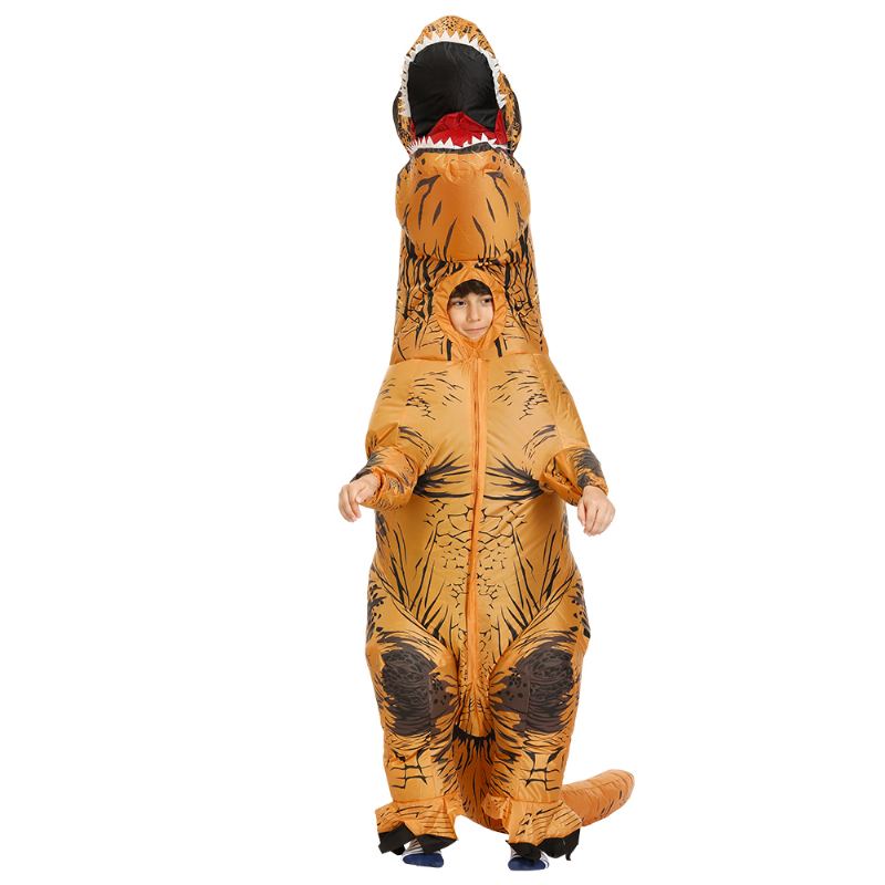 Hot T Rex Nafukovací Kostým Dinosaur Party Cosplay Kostýmy Efektní Maskot Anime Halloween Pro Dospělé Děti Dino Cartoon