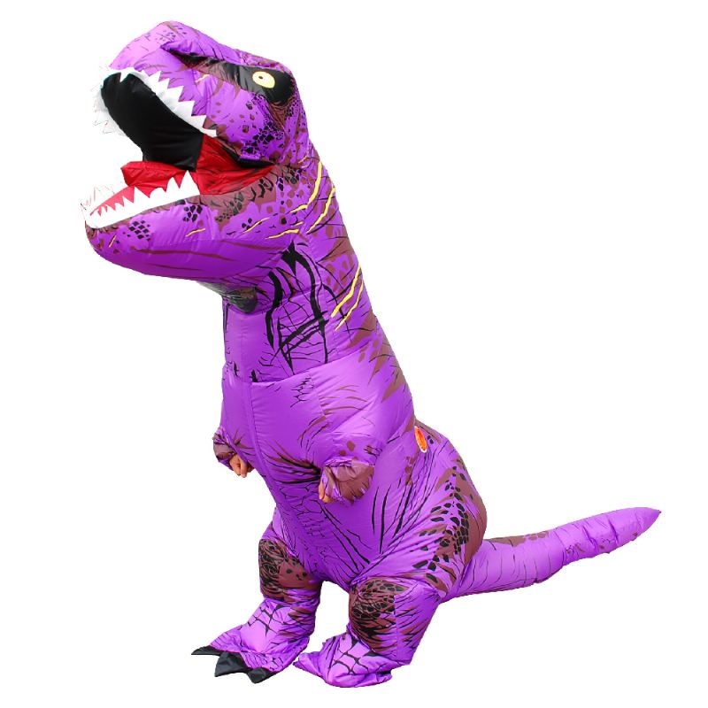 Hot T Rex Nafukovací Kostým Dinosaur Party Cosplay Kostýmy Efektní Maskot Anime Halloween Pro Dospělé Děti Dino Cartoon