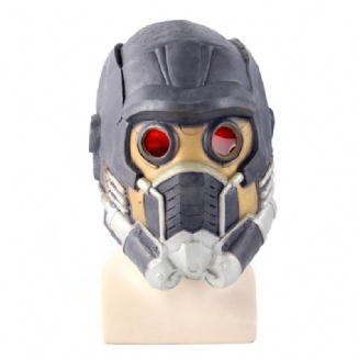 Nejnovější Guardians Star Cosplay Lord Mask Latexová Helma V Životní Velikosti