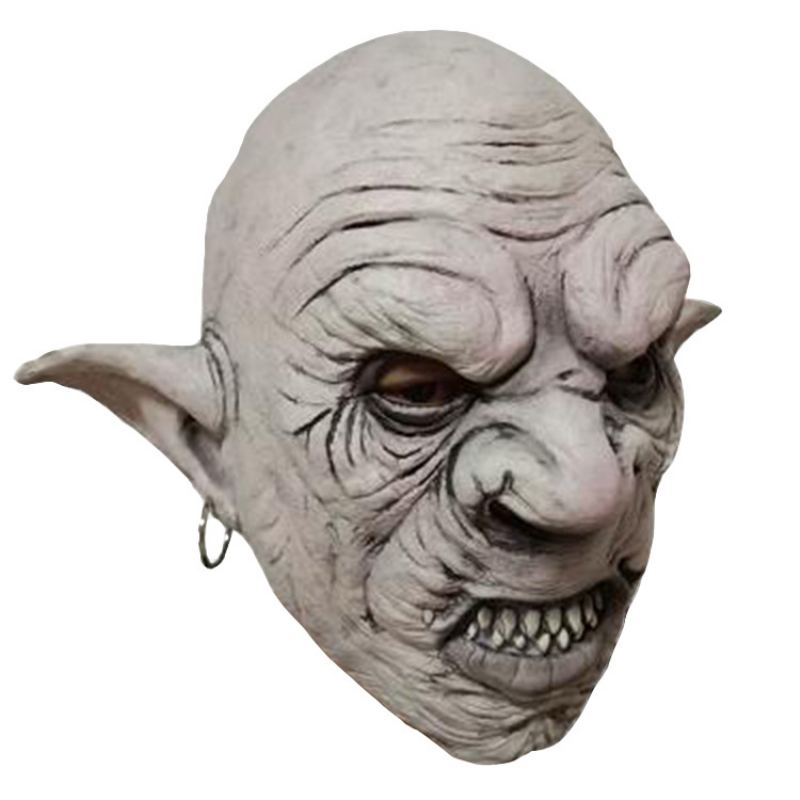 Nové Latexové Halloweenské Pokrývky Hlavy Horor Mutant Goblin Mask Plesová Maska Haunted House Tajná Místnost Oblékací Rekvizity