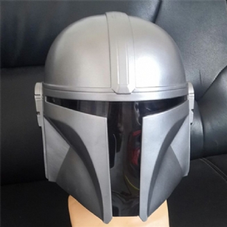 Star Wars Mandalorianská Helma Pvc Maska Halloween Cosplay Makeup Kostýmové Rekvizity