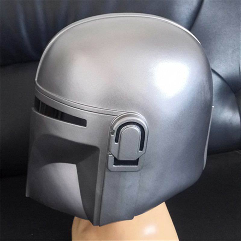 Star Wars Mandalorianská Helma Pvc Maska Halloween Cosplay Makeup Kostýmové Rekvizity