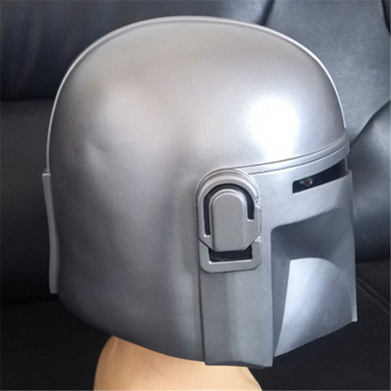 Star Wars Mandalorianská Helma Pvc Maska Halloween Cosplay Makeup Kostýmové Rekvizity