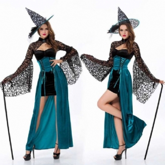 Velikonoční Halloweenský Kostým Pro Ženy Sexy Šaty Čarodějnice Na Hrdiny Uniform Dress Suit