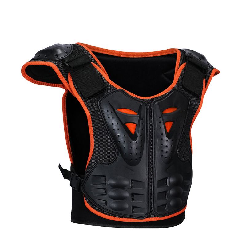 Kid Body Armour Chránič Páteře Hrudník Vesta Moto Brnění Cyklistika Lyžování Jízda Skateboarding