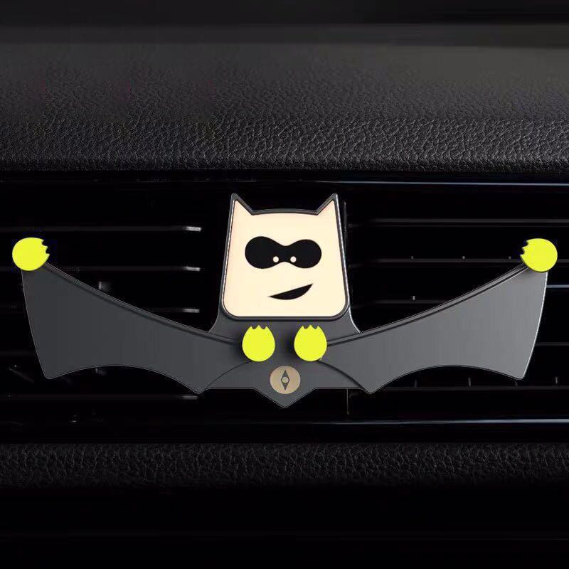 Bat Cartoon Shape Držák Navigace Pro Telefon Do Auta Outlet Air Phone Car