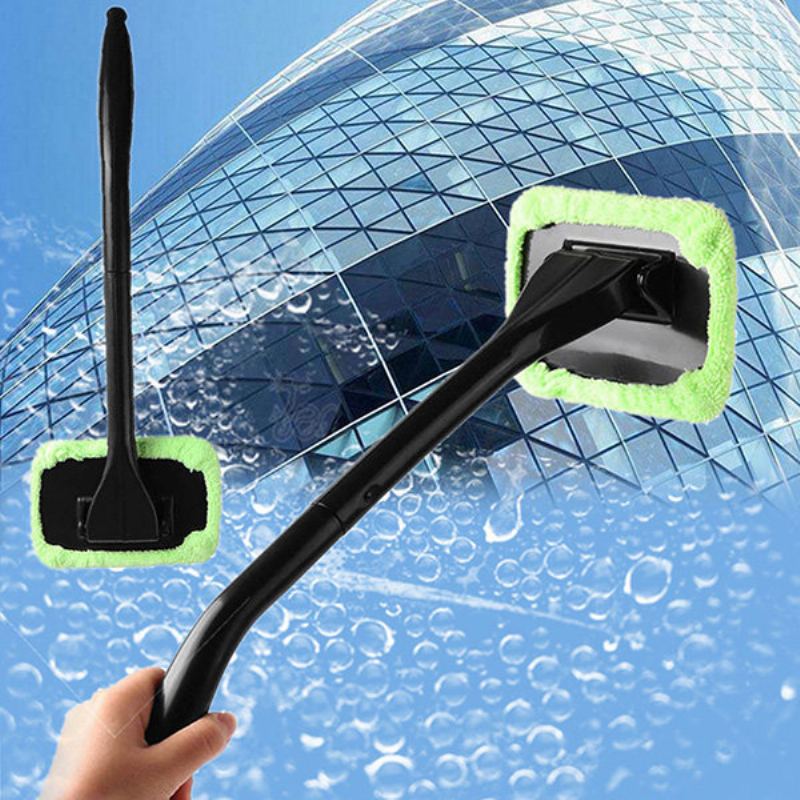 Fiber Windshield Cleaner Mikrovlákno Auto Kartáče Na Okna S Dlouhou Rukojetí Houby Nástroj Na Čištění Aut