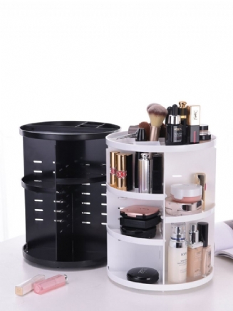 Organizér Na Make-up Otočný O 360 Stupňů Nastavitelný Multifunkční Úložný Box Na Kosmetiku