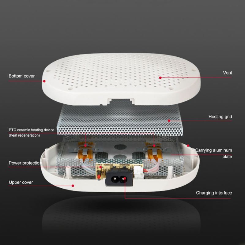 Regenerační Vysoušedlo Elektronický Absorbér Vlhkosti Krabička Na Sušení Kanystr Se Silikagelem S Plastovou Lahví Pro Odvlhčení Šatníku