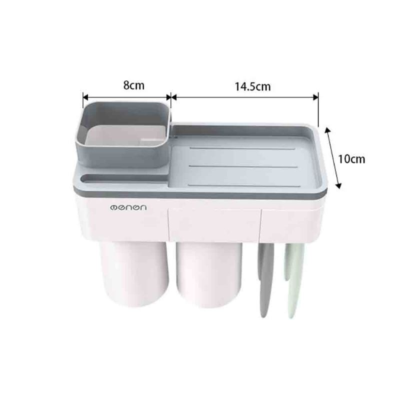Sada Kreativních Kelímků Na Zubní Kartáčky Stojánků Na Magnetické S Designem Vzhůru Nohama K Nalévání Vody