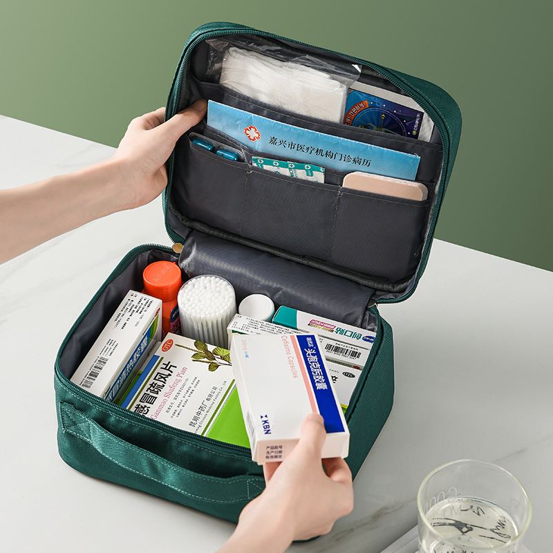 Sada Lékárničky Home Travel Health Kit Pohotovostní Lékařské Ošetření Přenosná Materiálu Pro Dezinfekci Epidemie