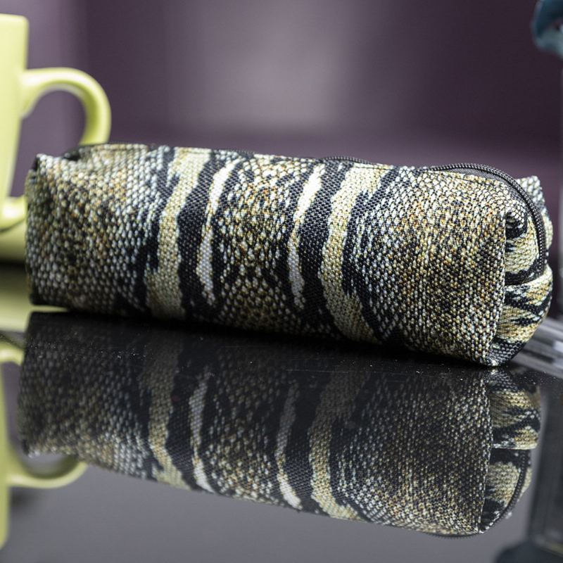 Snakeskin Pencil Case 3d Digitální Tisk Makeup Bag Storage Bag