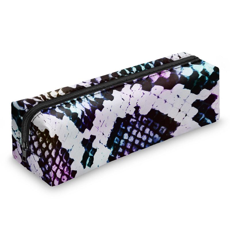 Snakeskin Pencil Case 3d Digitální Tisk Makeup Bag Storage Bag