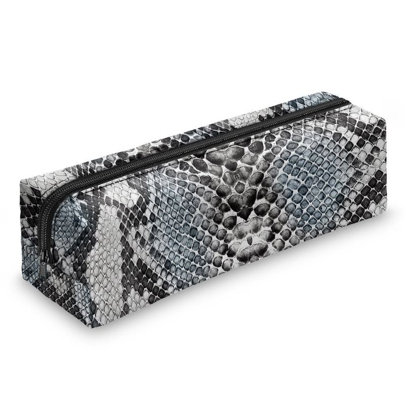 Snakeskin Pencil Case 3d Digitální Tisk Makeup Bag Storage Bag