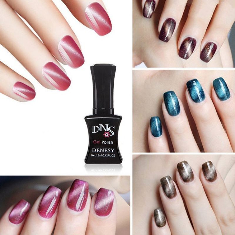 Cat Eye Lak Na Nehty Uv Gel Polish Lak Na S Dlouhou Výdrží 12ml 16 Barev