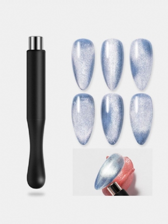 Cat Eye Magnet Spar Uv Gel Polish Speciální Měkký Elastický Efektní Válcový Výkonný Magnetický Nástroj Na Nehty