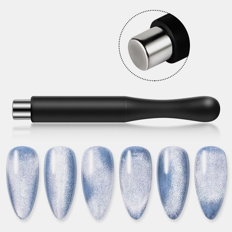 Cat Eye Magnet Spar Uv Gel Polish Speciální Měkký Elastický Efektní Válcový Výkonný Magnetický Nástroj Na Nehty