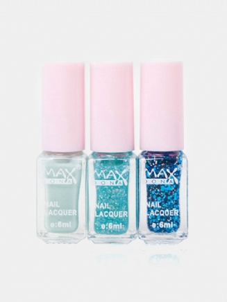 Maxdona 3 Barvy/sada Lak Na Nehty Gradient Color Cocktail Magic Nails Gel