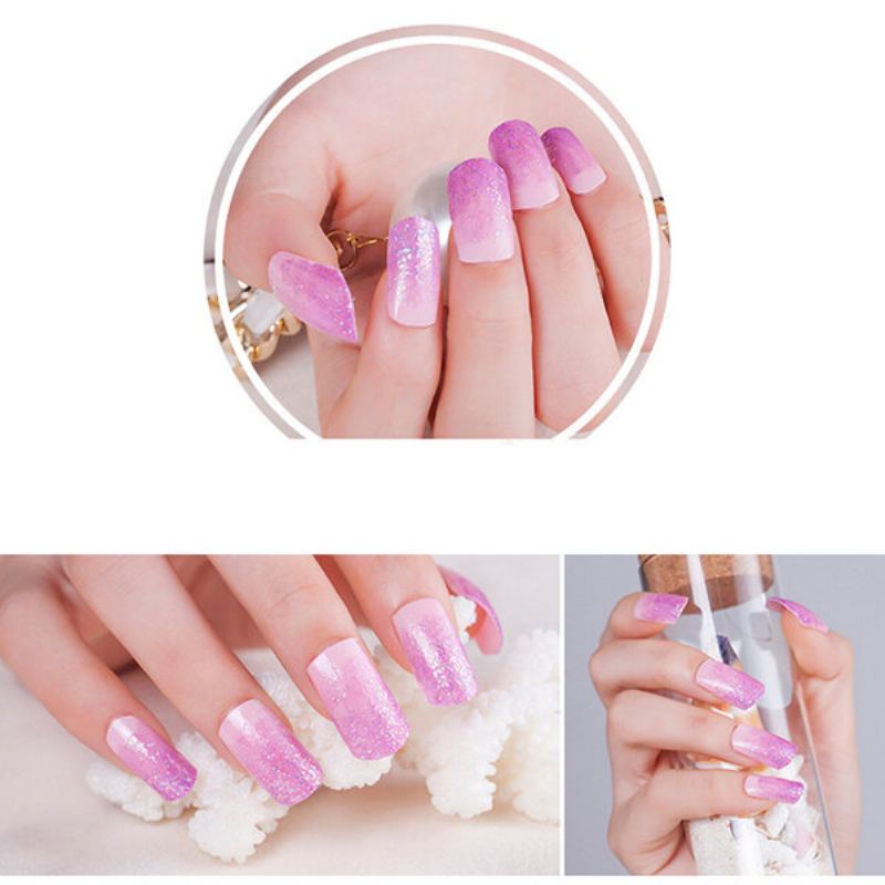 Maxdona 3 Barvy/sada Lak Na Nehty Gradient Color Cocktail Magic Nails Gel