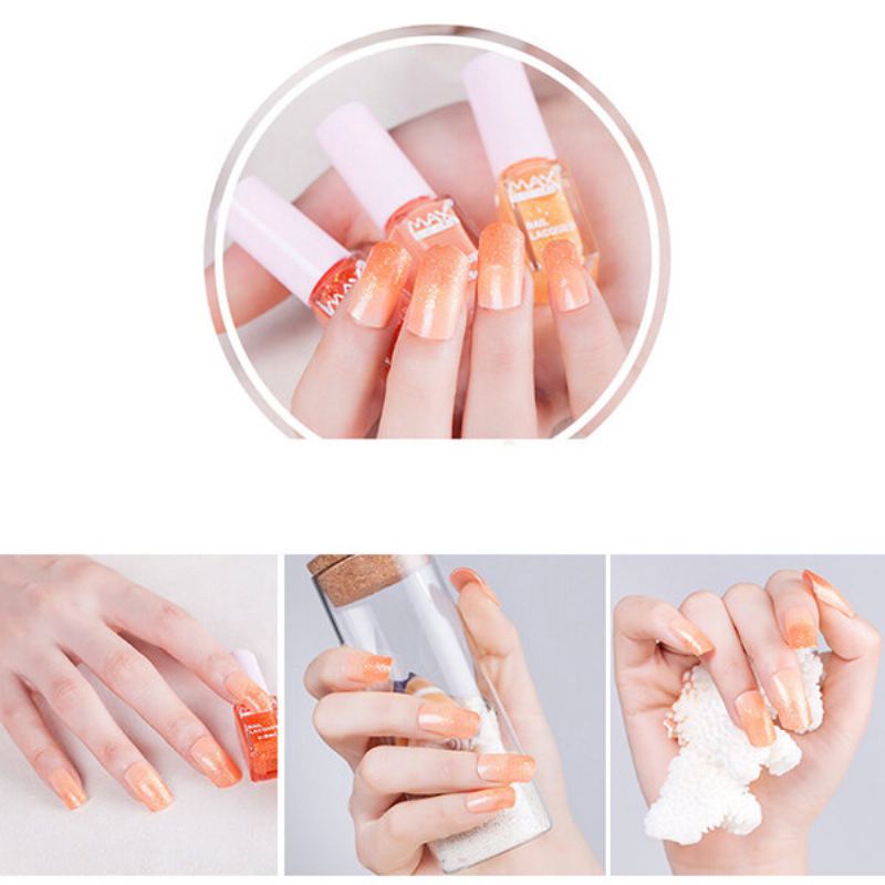 Maxdona 3 Barvy/sada Lak Na Nehty Gradient Color Cocktail Magic Nails Gel