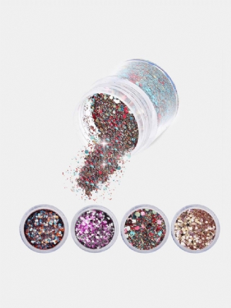 Nail Art Glitter Dust Powder Flitry Tipy 3d Dekorace Na Manikúru