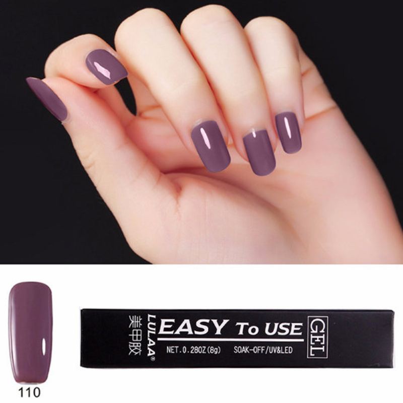 Pure Color Uv Gel Polish Nail Art Top Base Coat