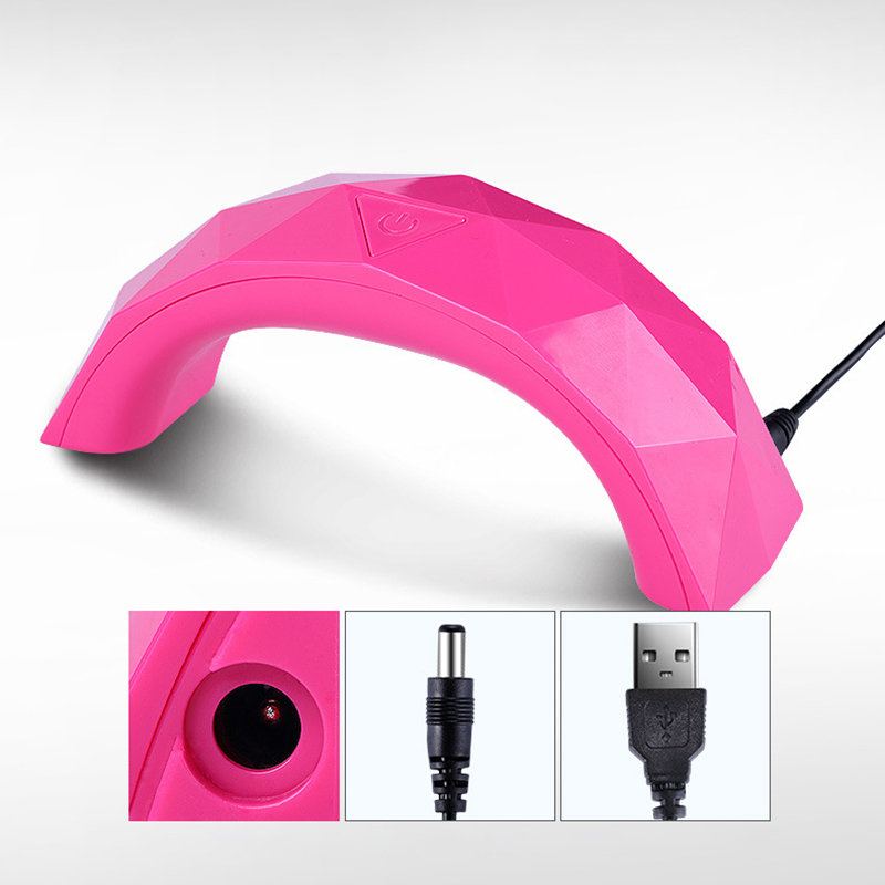 Usb Mini Nail Uv Led Lampa Vytvrzující Všechny Typy Gel Lak Na Nehty Sušička Na Pro Rychlé Vysušení Nehtů