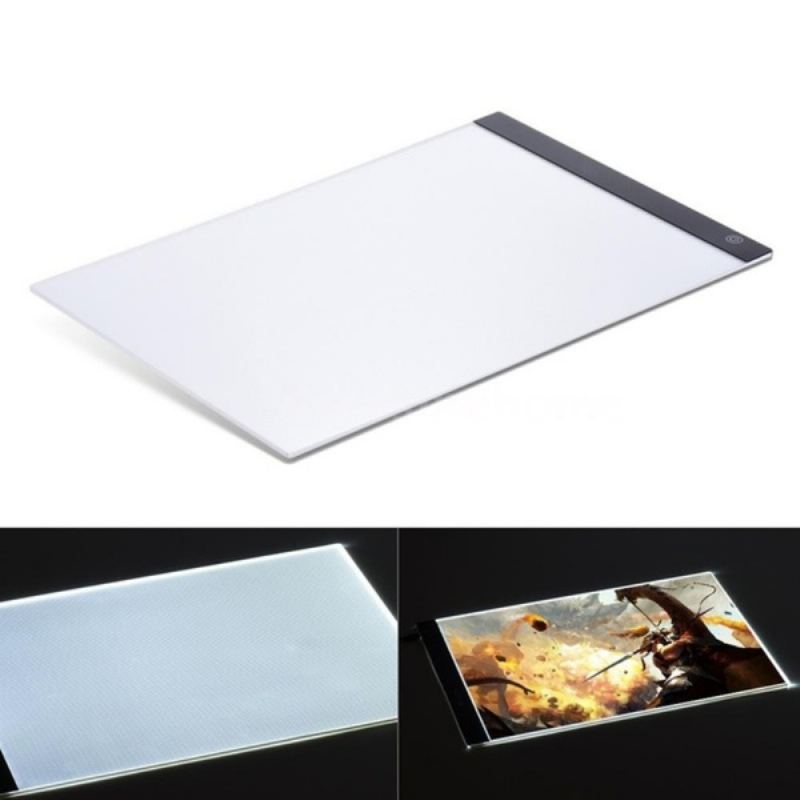 A4 Led Malba Kreslicí Deska Copy Pad Panel Kreslení Tablet Art Artcraft Šablona