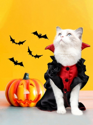 Halloween Pet Vampire Transform Do Cat Simulation Spoof Clothes Vánoční Vtipné Oblečení Pro Kočky