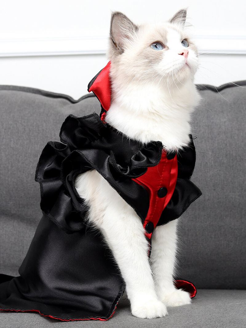 Halloween Pet Vampire Transform Do Cat Simulation Spoof Clothes Vánoční Vtipné Oblečení Pro Kočky