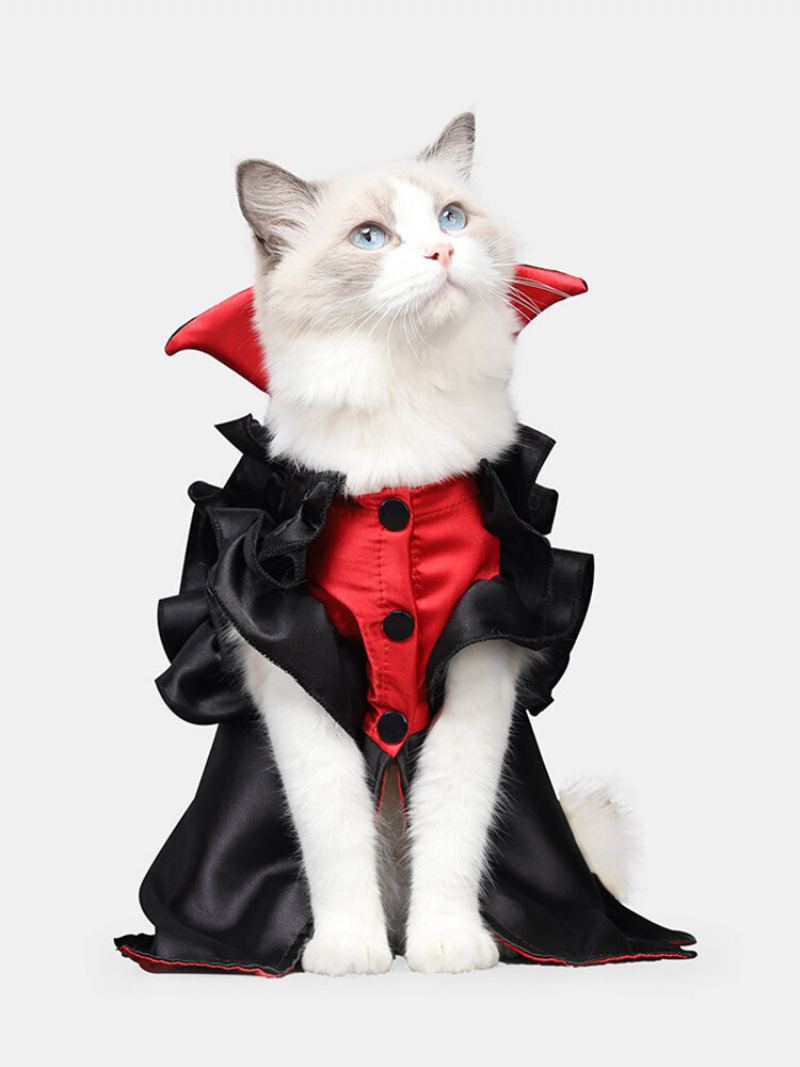 Halloween Pet Vampire Transform Do Cat Simulation Spoof Clothes Vánoční Vtipné Oblečení Pro Kočky