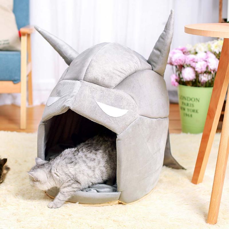 Klasické Modelovací Kočičí Hnízdo Batman S Odnímatelným A Omyvatelným Polštářkem Select Pp Cotton Cat House