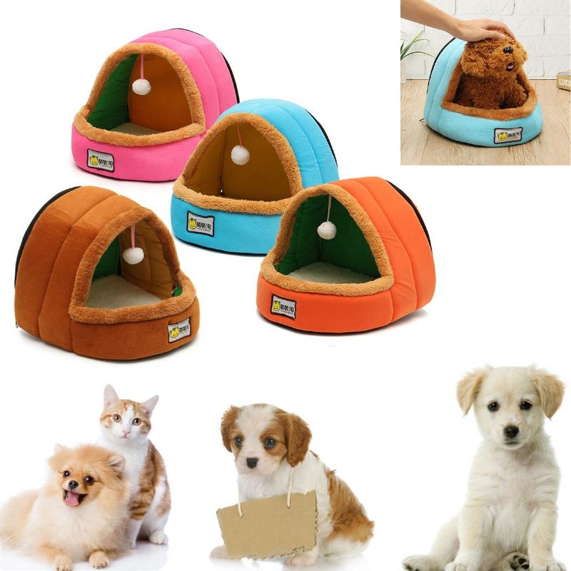 Pet House Chovatelská Stanice Kočka Soft Warm Pet Nest Kočičí Hnízdo Kotě Štěně Dog Cave Košík Pro Mazlíčky Pet Mat