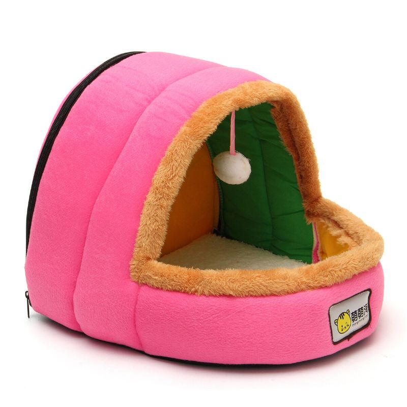 Pet House Chovatelská Stanice Kočka Soft Warm Pet Nest Kočičí Hnízdo Kotě Štěně Dog Cave Košík Pro Mazlíčky Pet Mat