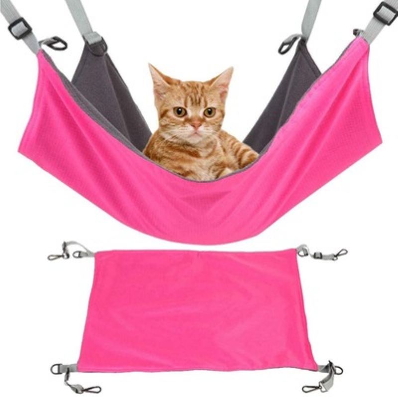 Venkovní Postýlka Pro Kočky A Psy Small Double Decker Pet Camp Bed Závěsná Postel Cat Hammock 1ks