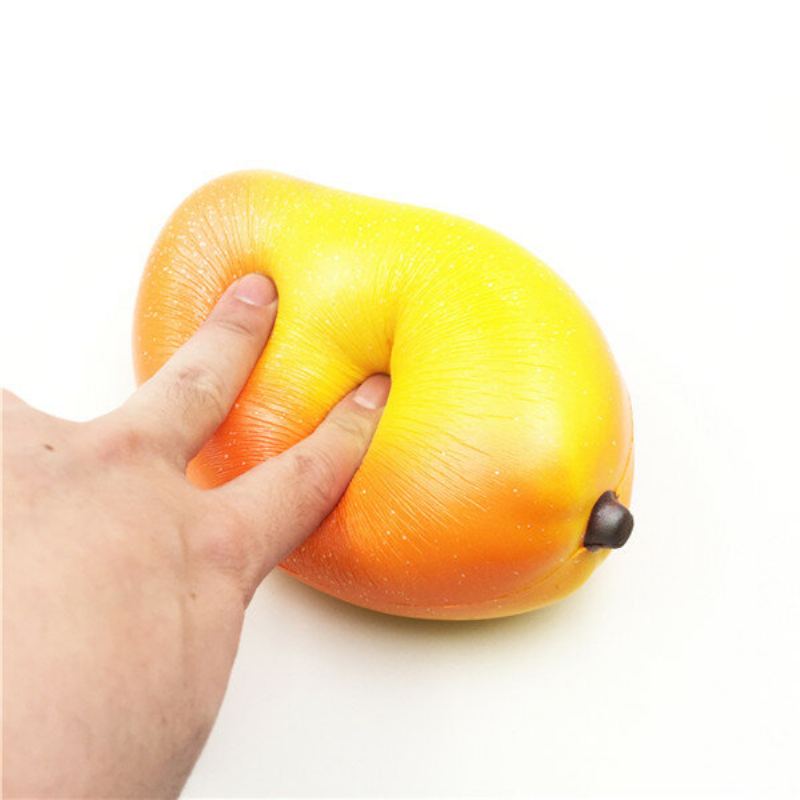 17cm Chichotající Chléb Squishy Mango Pomalu Rostoucí Původní Balení Ovoce Collection Dekor