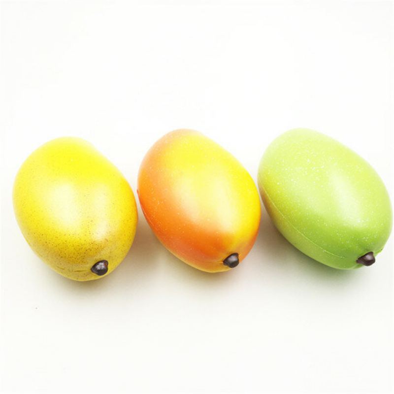 17cm Chichotající Chléb Squishy Mango Pomalu Rostoucí Původní Balení Ovoce Collection Dekor